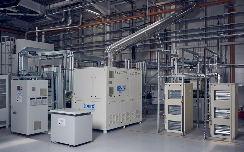 Electrolyser for green hydrogen