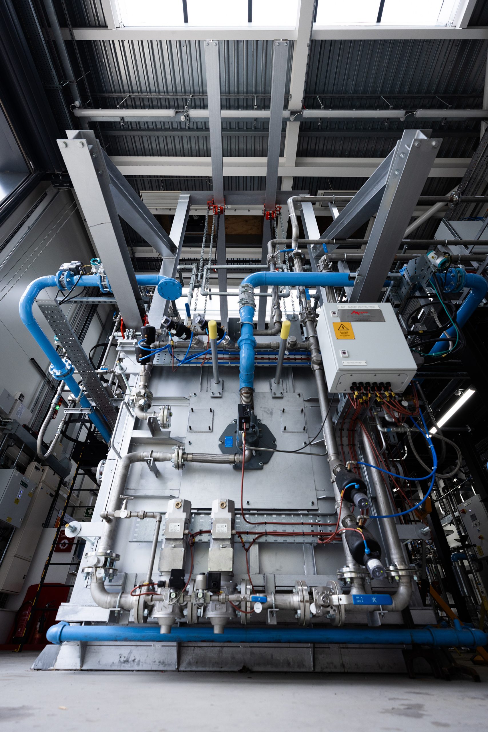 Hydrogen combustion research facility (HCRF)